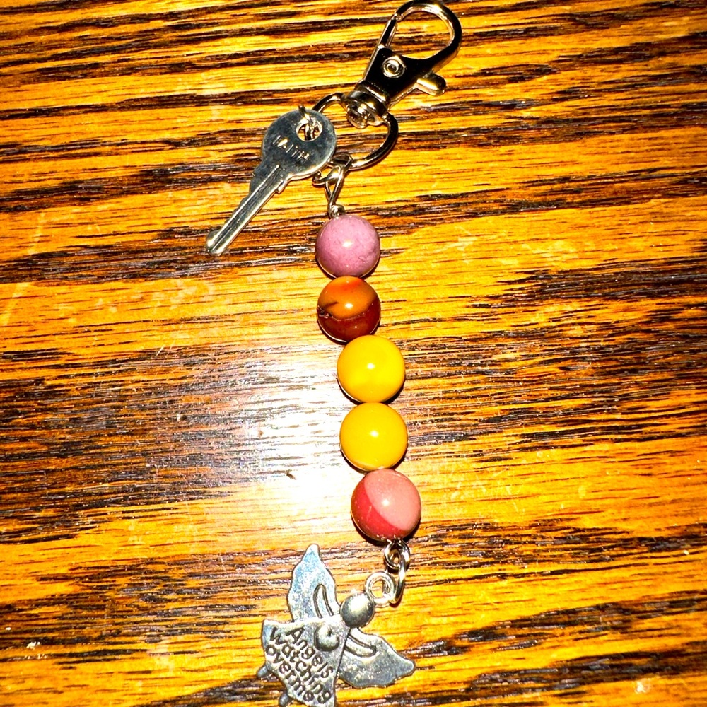 Hand made by me Key or purse charm
